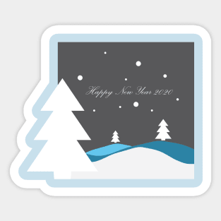 New Year Sticker